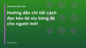 Read more about the article Hướng dẫn chi tiết cách đọc kèo tài xỉu bóng đá cho người mới